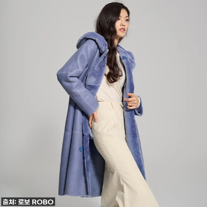 로보 스페인 라도마 리버시블 롱 무스탕, 올겨울 스타일과 따뜻함을 동시에 잡았어요! 12 로보 스페인 라도마 리버시블 롱 무스 관련 이미지 5