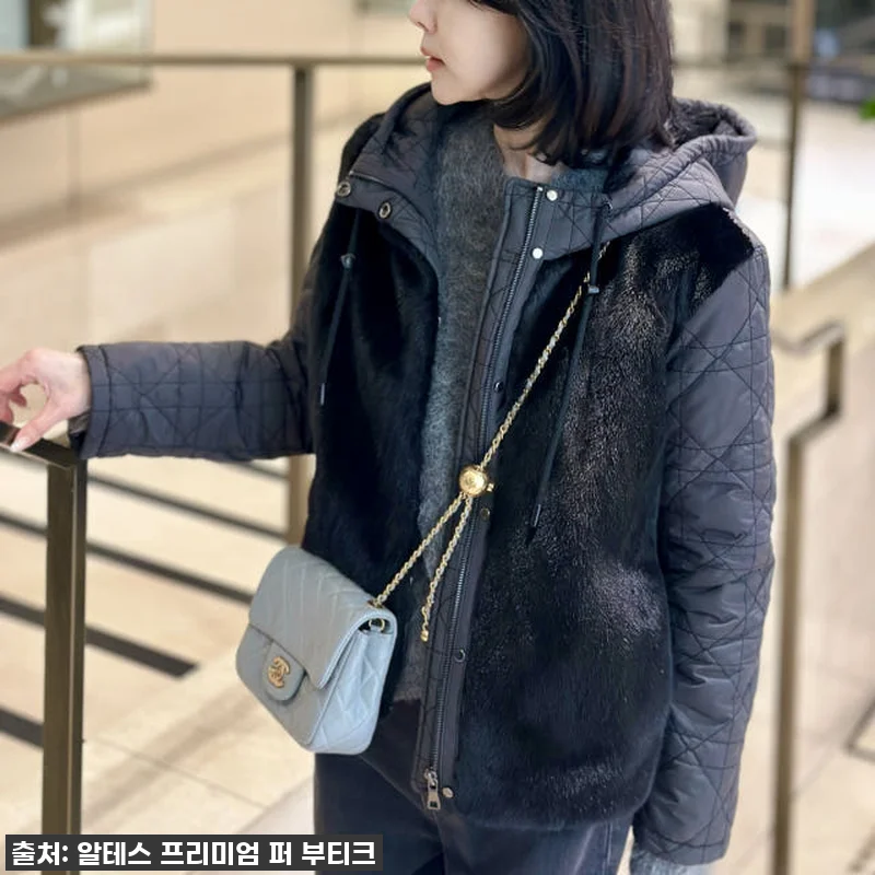 [OUTLET] 까나쥬 후디드 밍크 관련 이미지 5