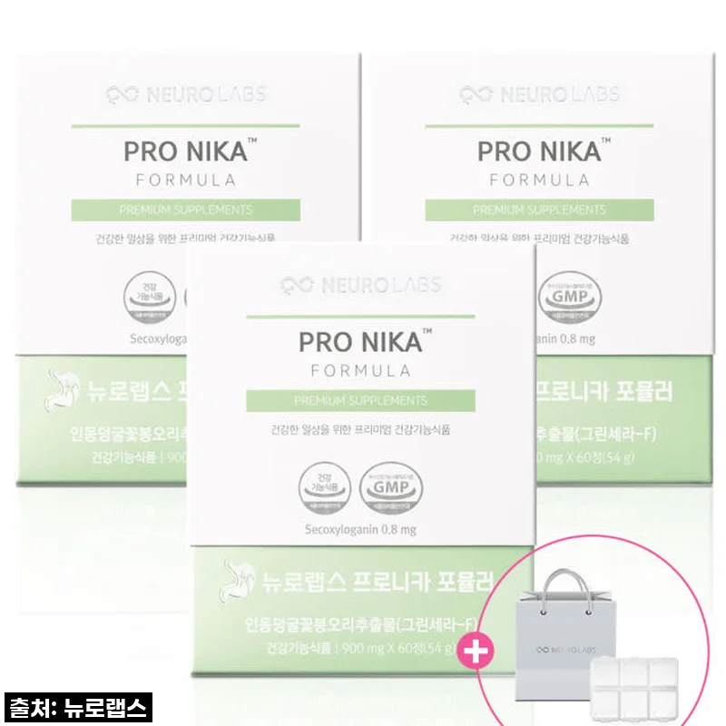 뉴로랩스 프로니카 그린세라-F: 위 건강, 이제 든든하게 챙기세요!