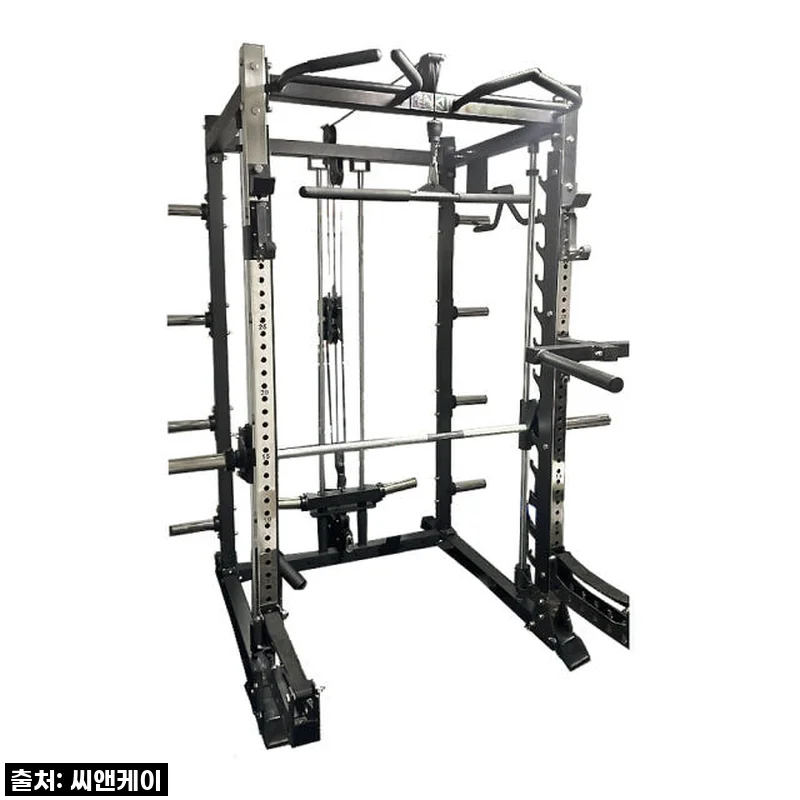 우리 집이 헬스장으로! 씨앤케이 홈짐 SM8000S 파워랙 스미스머신, 내가 직접 써보니?