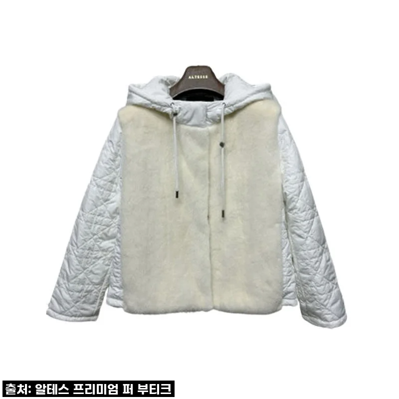 [OUTLET] 까나쥬 후디드 밍크 패딩 자켓, 겨울 데일리룩을 완성해 줄 기적의 아우터!