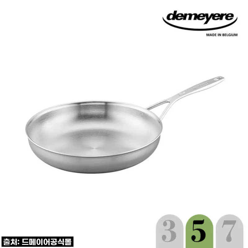 주방의 품격을 높이다: 드메이어 인더스트리 5 스텐 프라이팬 24cm 솔직 후기