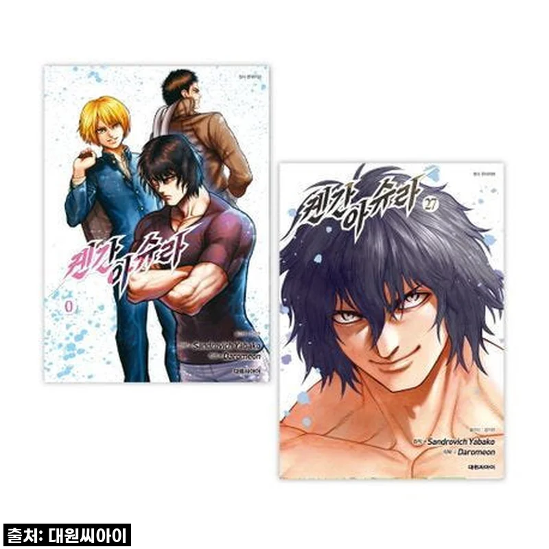 격투 만화의 정수! 켄간 아슈라 1-28권 재정가 세트, 드디어 품었습니다!