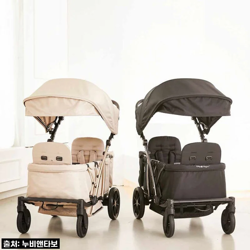 [누비앤타보] TAVO 웨건MT2 유모차형 유아웨건 원액션 원터치 슬림폴딩 접이식 유모차