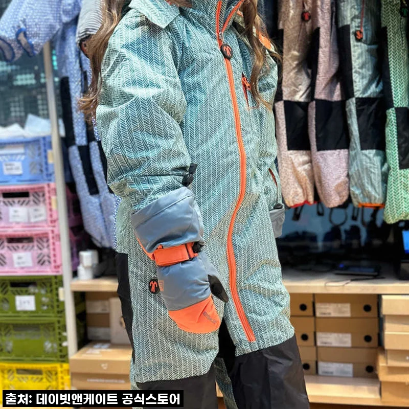 데이빗앤케이트 주니어 올인원 스키복 보드복 MANU 장갑 세트, 우리 아이 겨울 준비 끝!