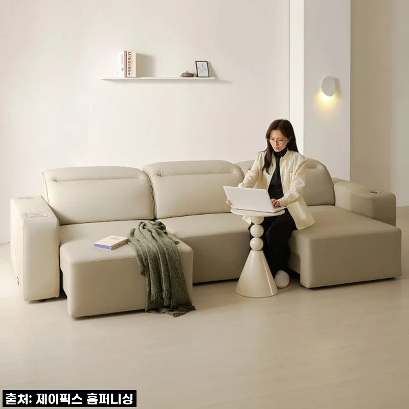 카디마 에코레더 슬라이딩 모듈 소파, 우리 집 거실을 영화관으로 만든 이야기!