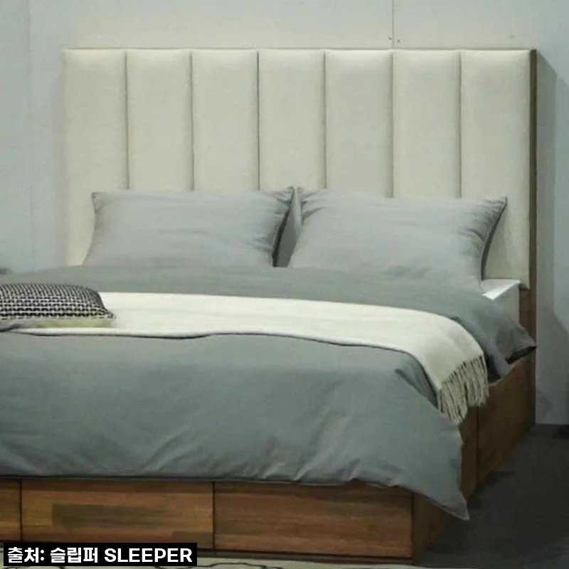 우리 집 침실의 로망 실현! 슬립퍼 디오 원목 수납침대, 직접 써보니 이런 점이 좋았어요!