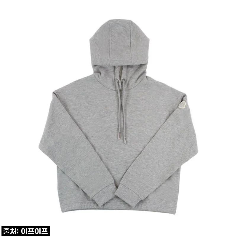 몽클레르 여성 드로스트링 기모 후드티, 직접 입어보니 왜 이 가격인지 알겠네요!