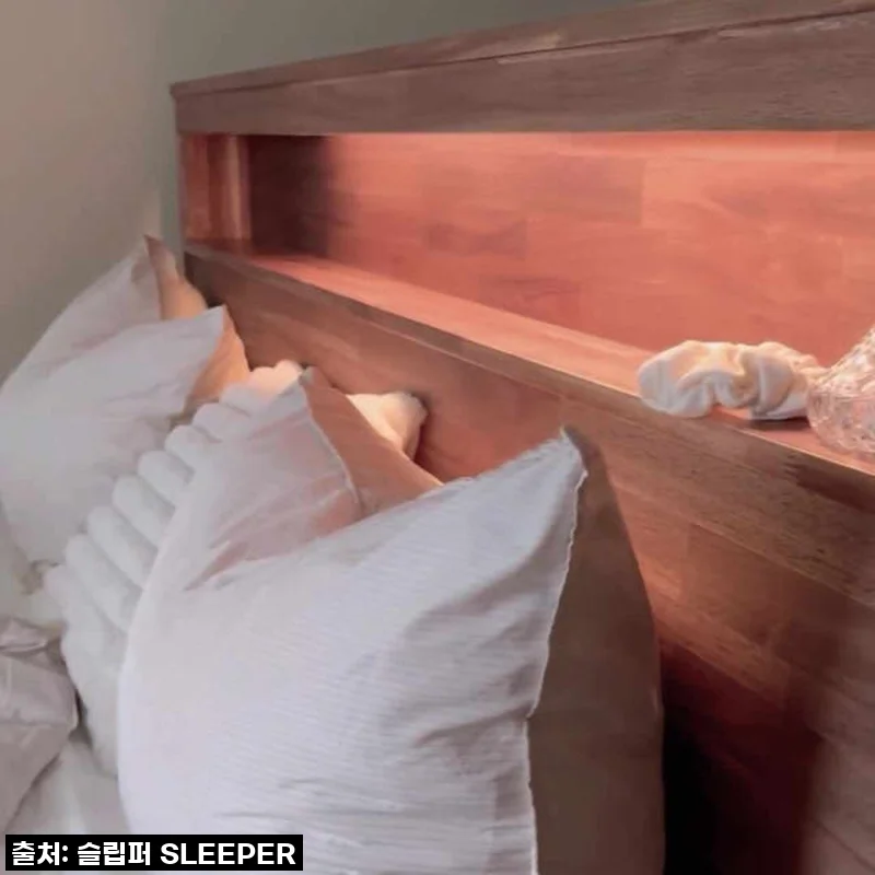 슬립퍼 리버 신혼부부 트윈 원목 호텔 수납형 침대 프레임 LK 라지킹 후기: 꿈에 그리던 침실 완성!