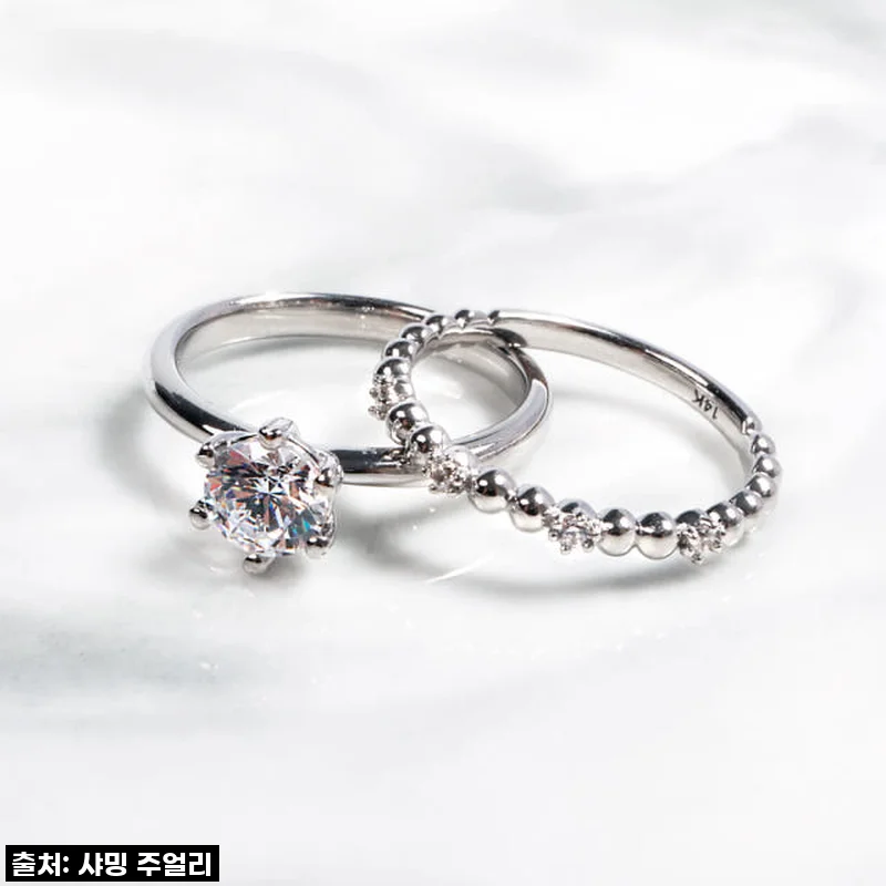 3부 5부 다이아 반지 천연 GIA 아이리스, 직접 경험해보니 감동 그 자체!