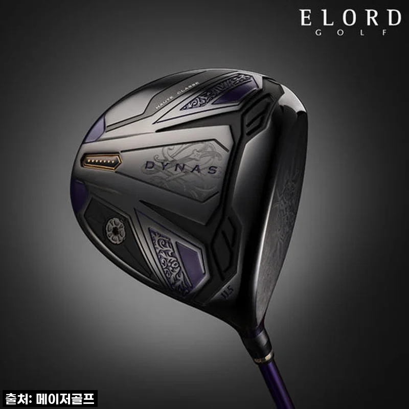 엘로드 다이너스 7 고반발 드라이버, 드디어 비거리 고민 끝! 블랙 골드로 필드를 압도하다!