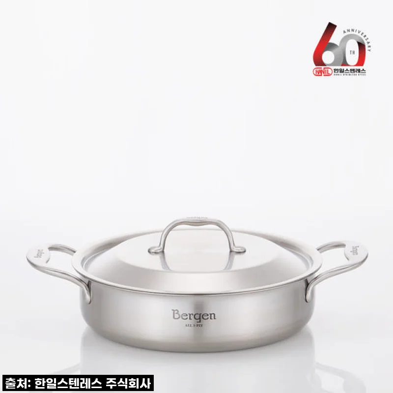 요리가 즐거워지는 마법! 한일스텐레스 통5중 IH 베르겐 스텐 전골냄비 24cm 솔직 후기