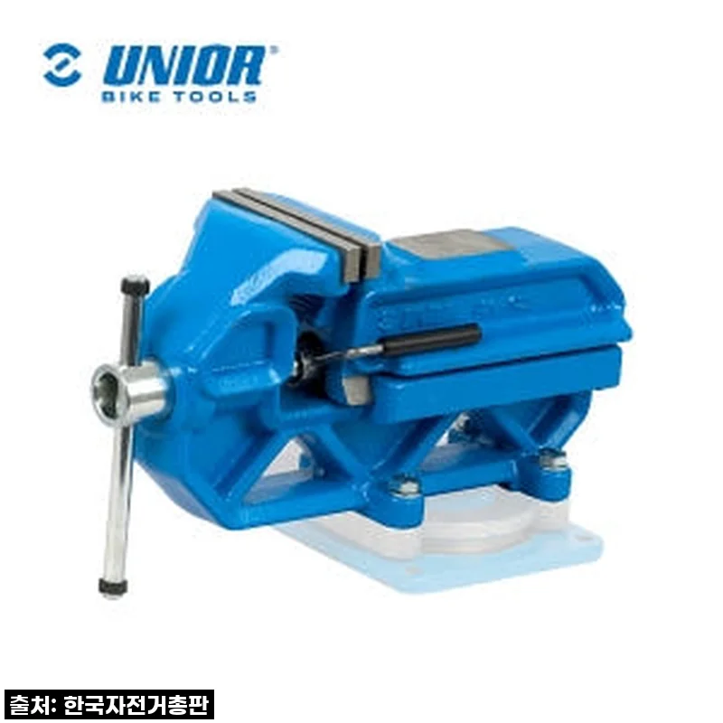 [한국자전거총판] 유니어 IRONGATOR 엔지니어 바이스: 내 작업실의 숨은 조력자, 드디어 찾았다!