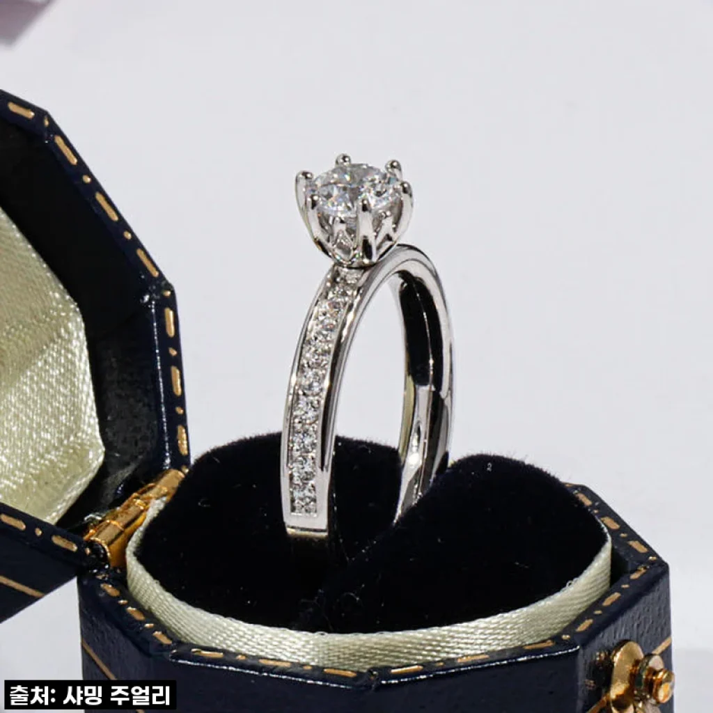 빛나는 약속의 증표, 3부 5부 다이아 반지 천연 GIA 플로리아 사용 후기