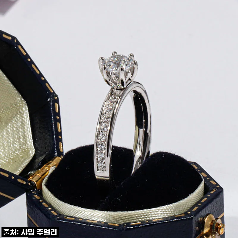 빛나는 약속의 증표, 3부 5부 다이아 반지 천연 GIA 플로리아 사용 후기