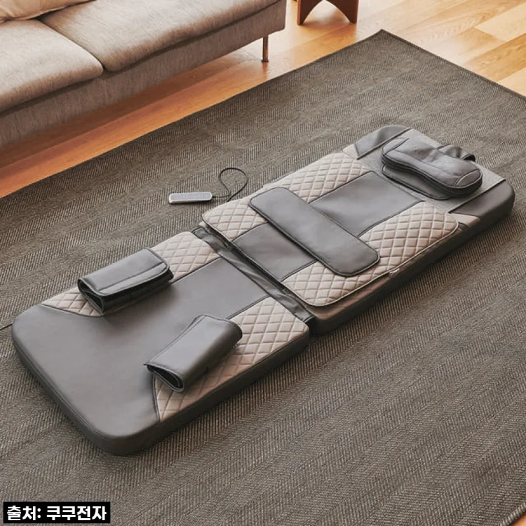 쿠쿠 레스티노 에어&지압 2in1 폴더블 안마베드 사용후기