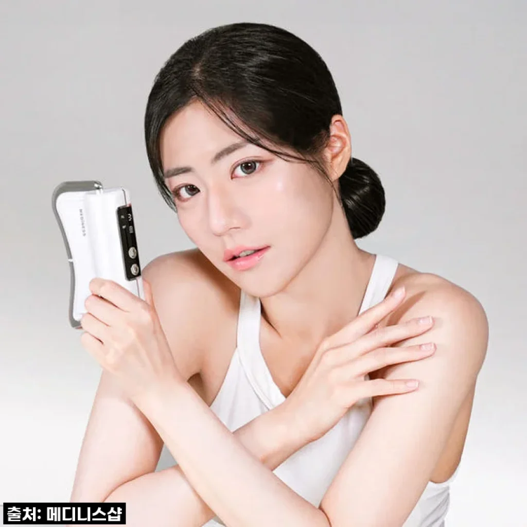 고주파 진동 피부 괄사 마사지기 MD-1270 사용후기, 집에서 간편하게 바디 관리하기