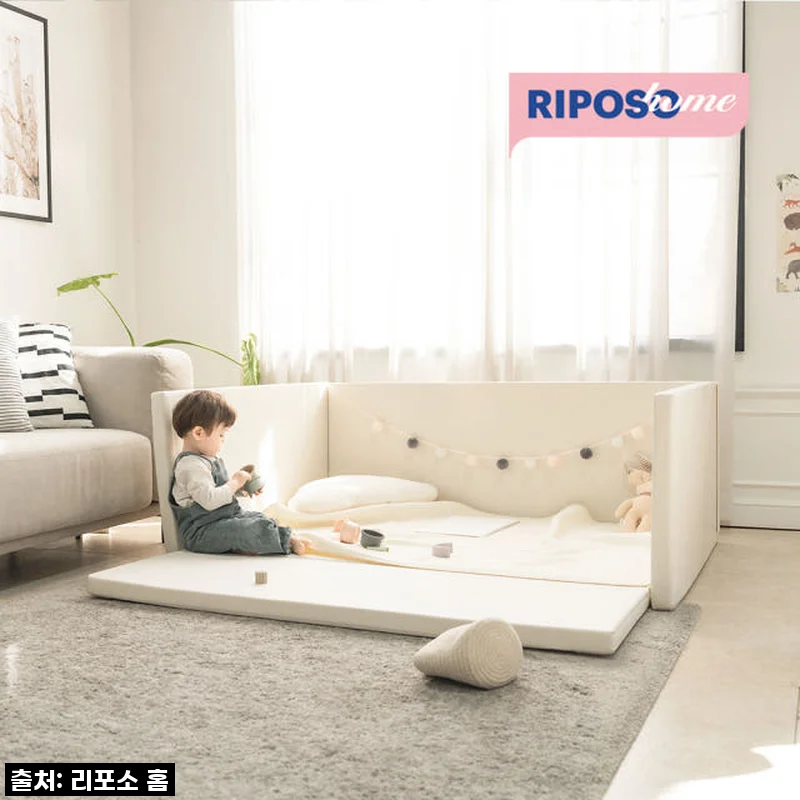 리포소홈 아기 범퍼침대 하이가드 유아 신생아침대 사용후기