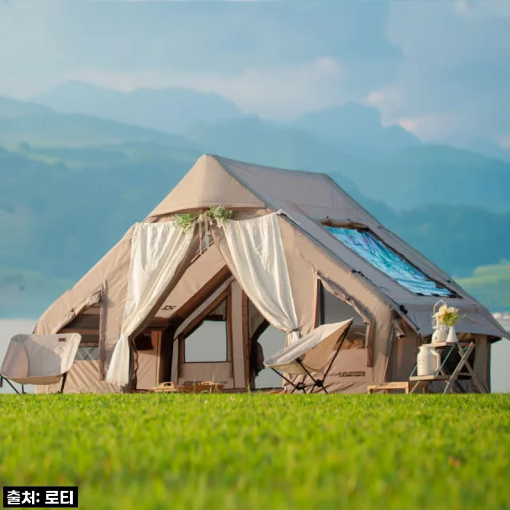 로티캠프 제로스트 A1 에어텐트, 직접 사용해보니 캠핑의 새로운 기준이 되다