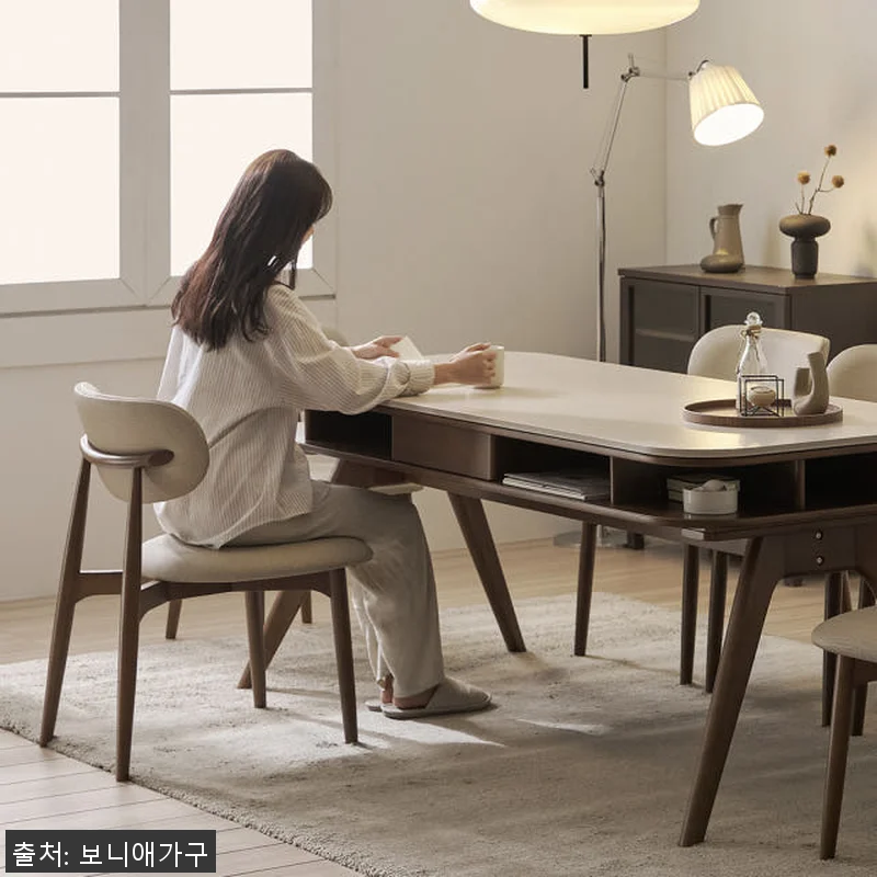 오슬로 6인용 원목 수납 포세린 세라 관련 이미지 1