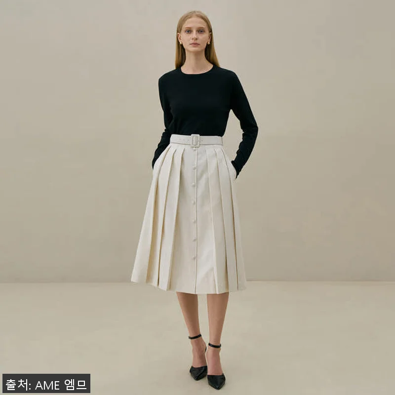 JANE Belted pleats s 관련 이미지 1