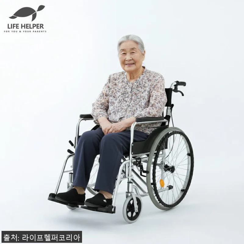 A1 접이식 수동 휠체어 사용후기 &ndash; 관련 이미지 1
