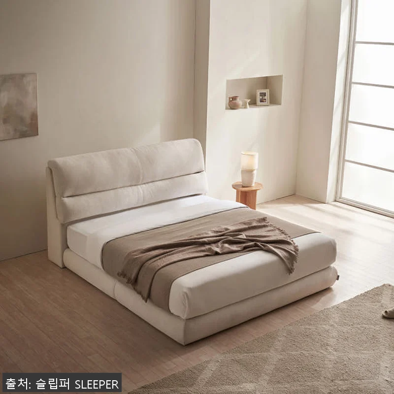 슬립퍼 도스 쿠션형 패브릭침대 저상형 관련 이미지 2
