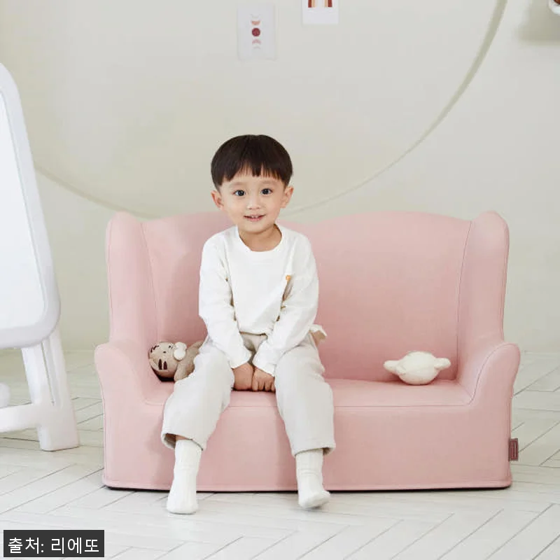 리에또 프린 유아동소파 2인용 친환경 관련 이미지 2
