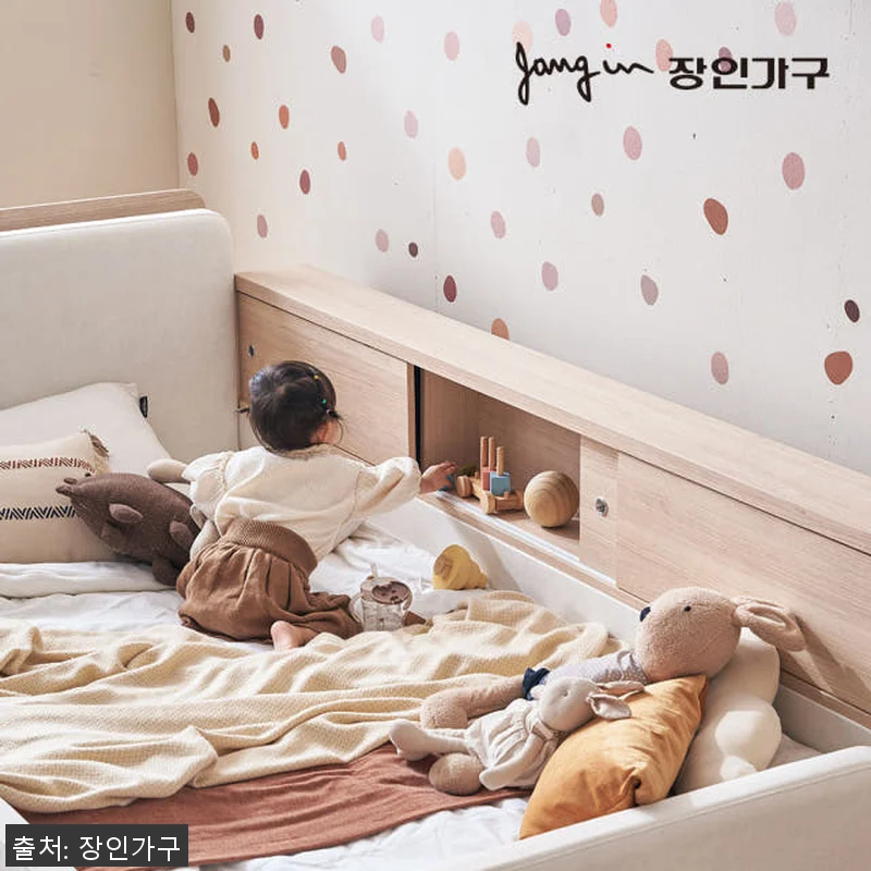 장인가구 하랑 E0 패브릭 슬림헤드 저상형 패밀리침대 SS+Q 데이베드형 사용후기 9 장인가구 하랑 E0 패브릭 슬림헤드 관련 이미지 2
