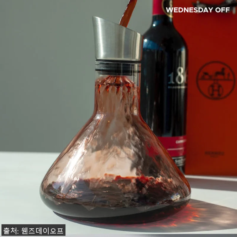폭포 와인 에어레이터 디캔터 크리스탈 관련 이미지 2