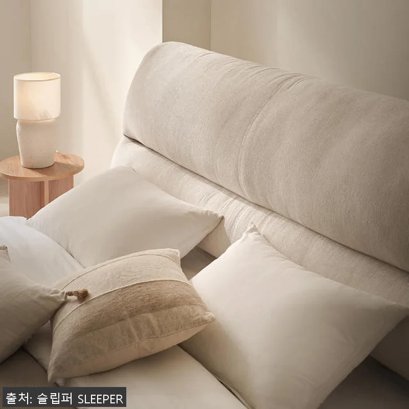 슬립퍼 도스 쿠션형 패브릭침대 저상형 관련 이미지 3