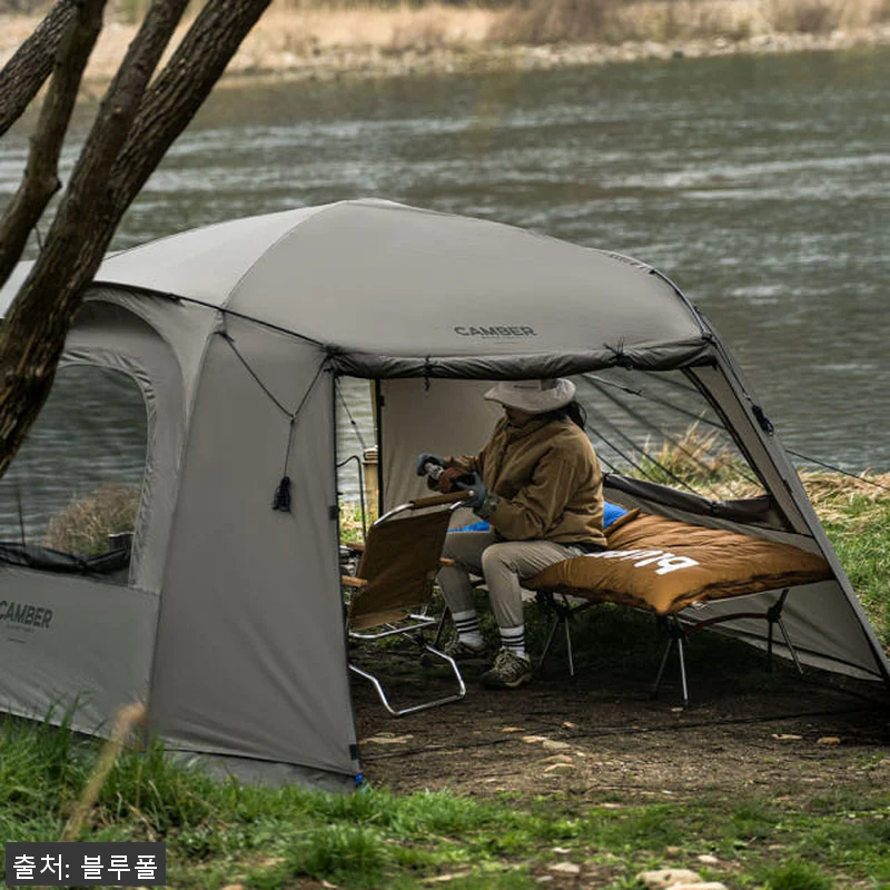 블루폴 캠버 돔 텐트 3in1 사용후 관련 이미지 3