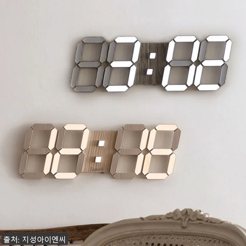 루나리스 국산 전자 디지털 벽걸이시계 사용후기 및 인테리어 활용기 13 루나리스 국산 전자 디지털 벽걸이시계 관련 이미지 3