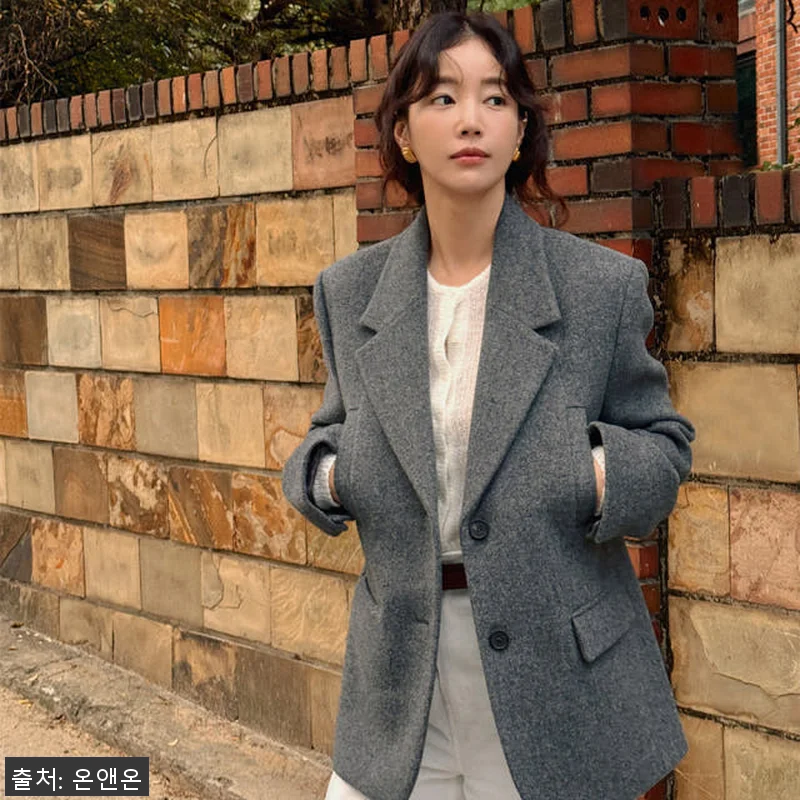 온앤온 클래식 울 캐시미어 자켓 NE 관련 이미지 4