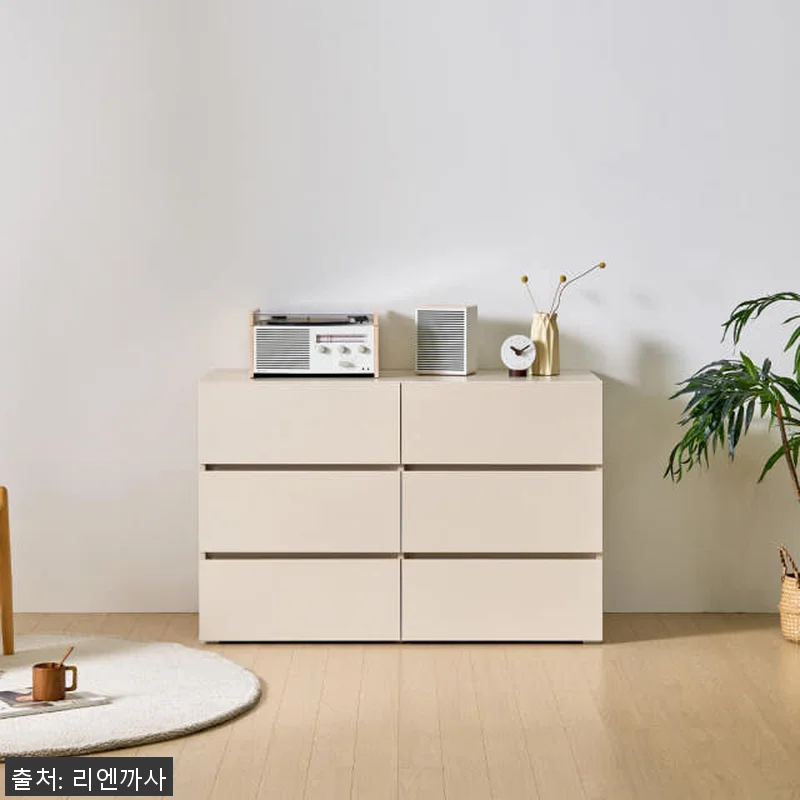 조아 3단 서랍장 1200 크림화이트 관련 이미지 4