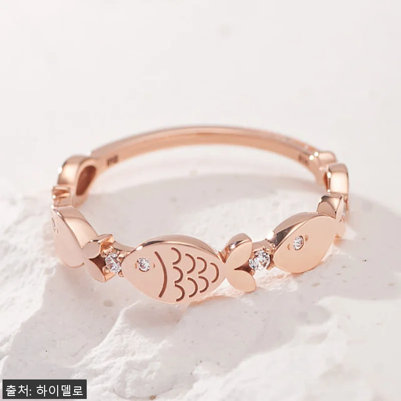 14K18K 델로둥둥이 물고기 금반지 관련 이미지 4