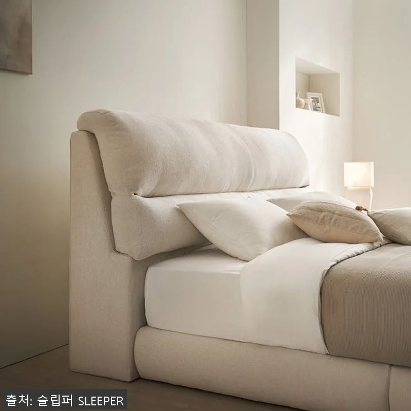 슬립퍼 도스 쿠션형 패브릭침대 저상형 관련 이미지 5