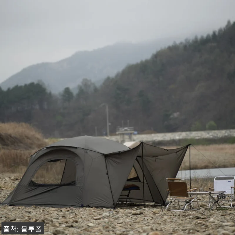 블루폴 캠버 돔 텐트 3in1 사용후 관련 이미지 5