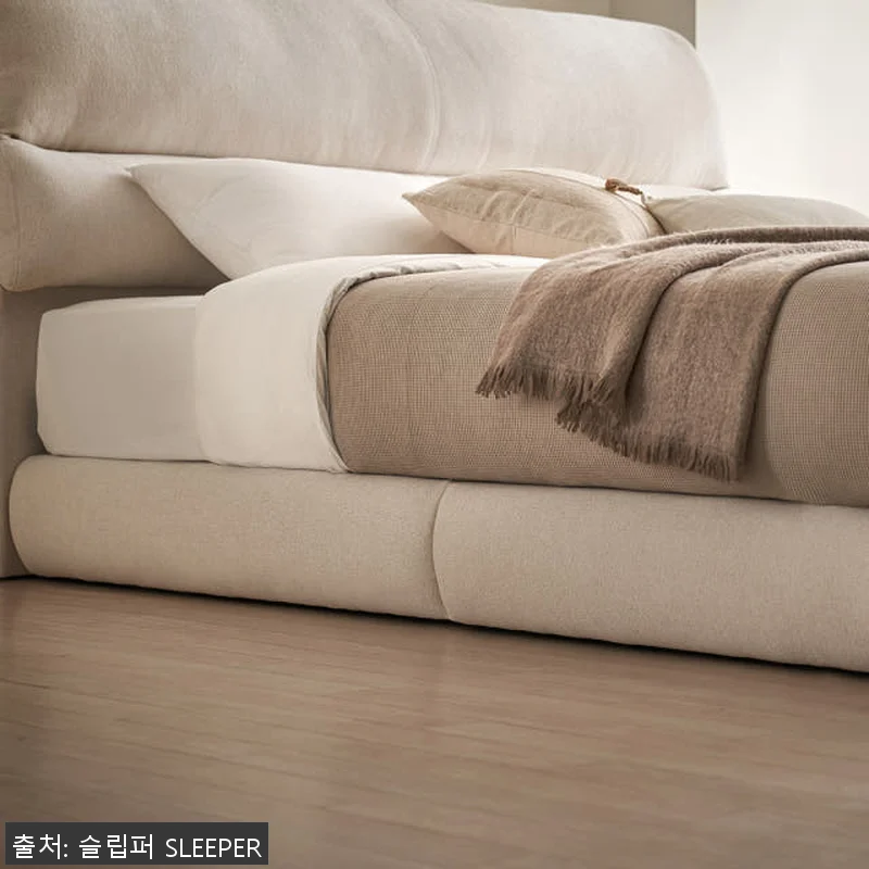 슬립퍼 도스 쿠션형 패브릭침대 저상형 관련 이미지 6