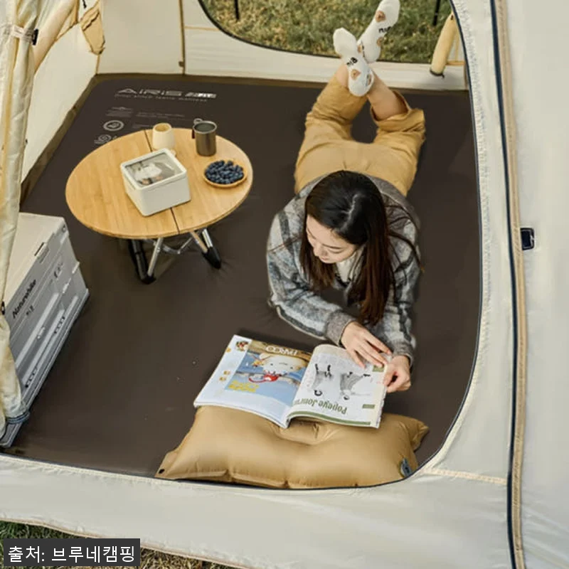 제백 에어매트 에어리스 핏 수동펌프 관련 이미지 6