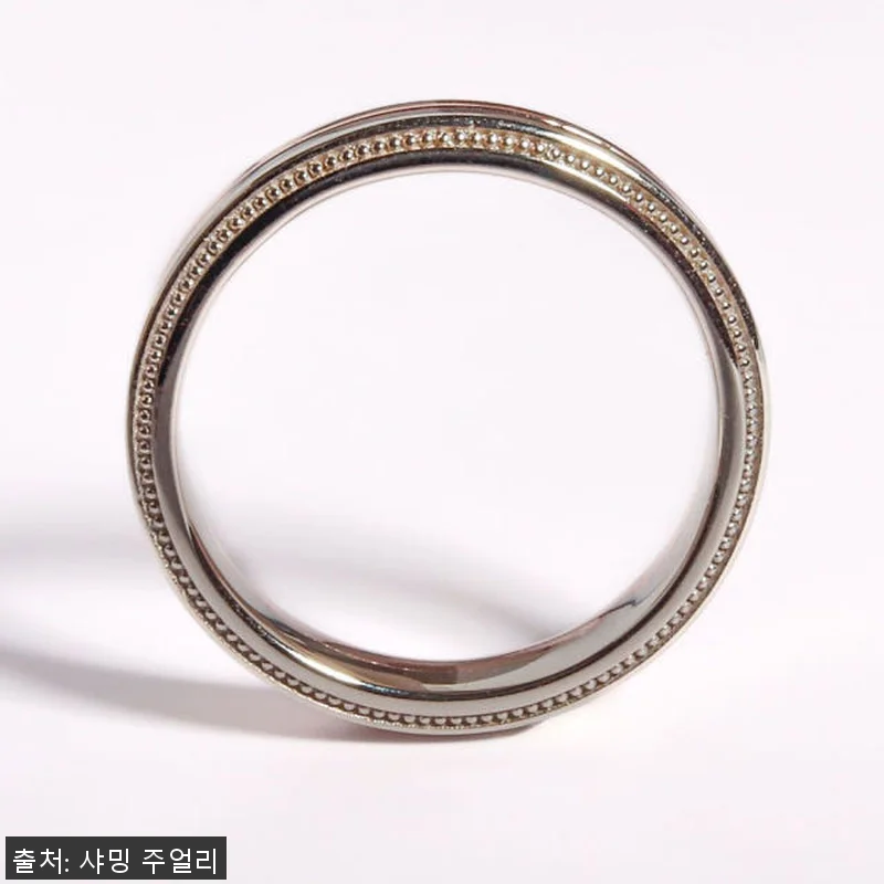 듀쎄 투톤 밀그레인 웨딩 밴드, 결혼 관련 이미지 6