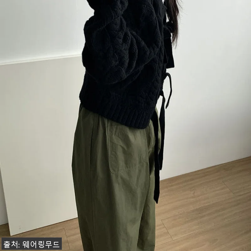 아웃핏 드래곤 가디건 꽈배기 캐시미어 관련 이미지 6