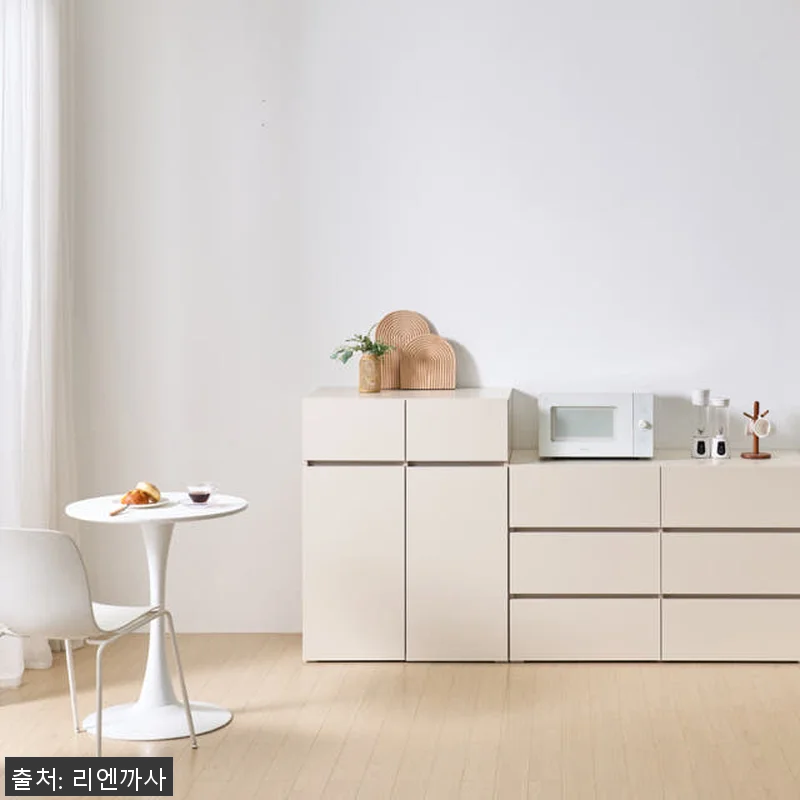 조아 3단 서랍장 1200 크림화이트 관련 이미지 8