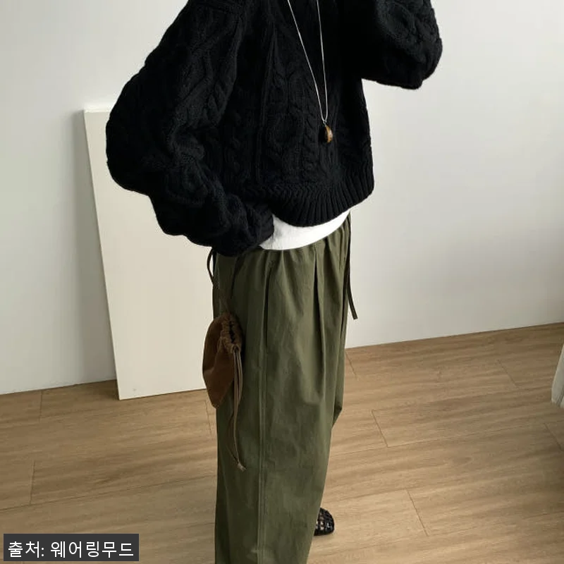아웃핏 드래곤 가디건 꽈배기 캐시미어 관련 이미지 7