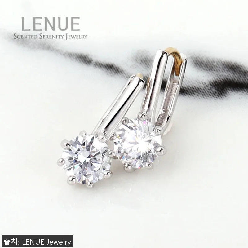 레뉴 랩다이아 원터치 귀걸이 빅큐빅 관련 이미지 8