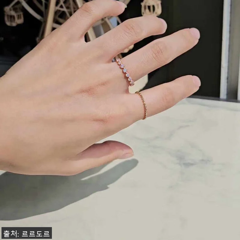 핑크 오팔 14k 18k 이터니티 가 관련 이미지 8