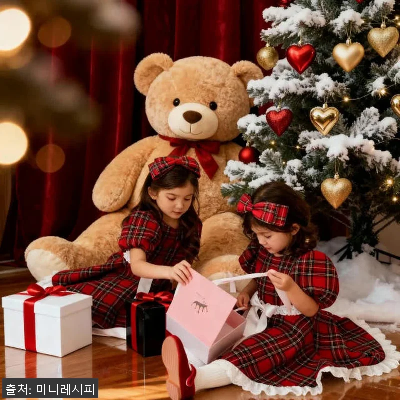 미니레시피 미미 체크 기모 원피스 크리스마스 드레스 사용후기 20 미니레시피 미미 체크 기모 원피스 크 관련 이미지 9