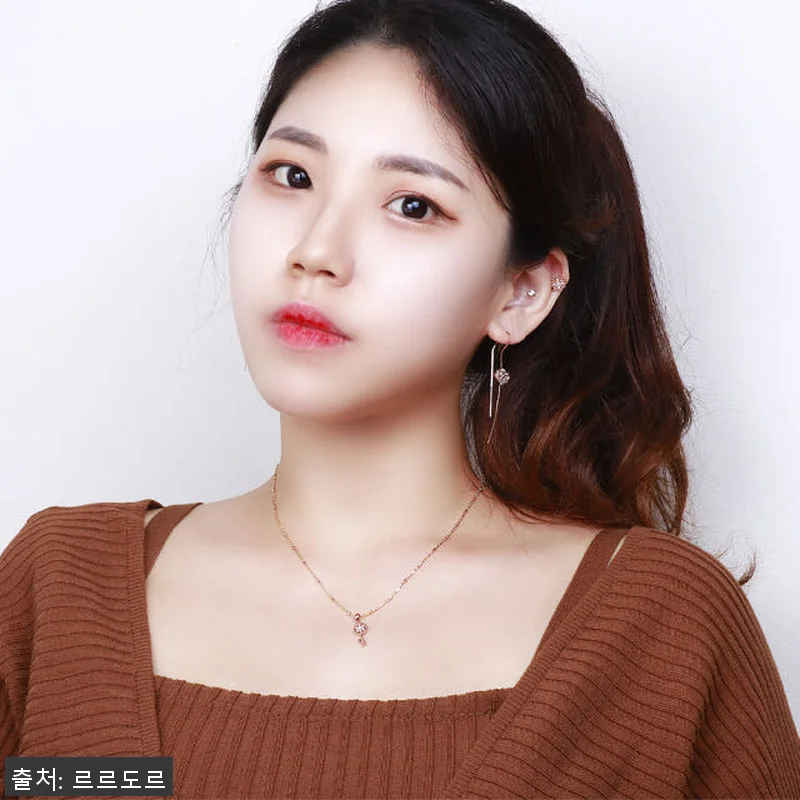 14k 둥근 사각 볼 체인 함마링 투 관련 이미지 9