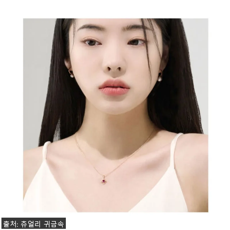 14k 18k 7월탄생석 루비목걸이 관련 이미지 10