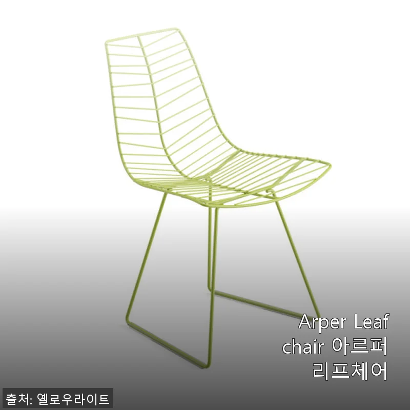 Arper Leaf Chair 아르퍼 리프체어 사용후기와 솔직한 경험